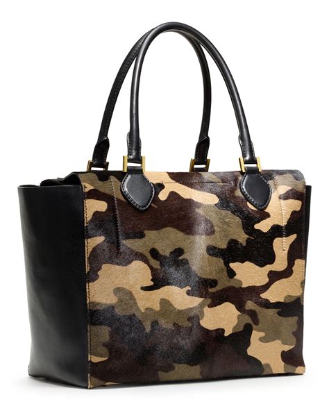 michael kors camo satchel large|Michael Kors Camouflage Bags & Handbags for Women.